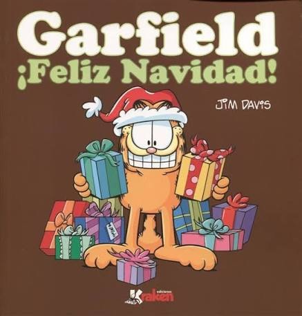 Cubierta de Garfield. ¡Feliz Navidad!
