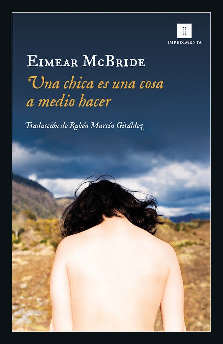 Cubierta de Una chica es una cosa a medio hacer