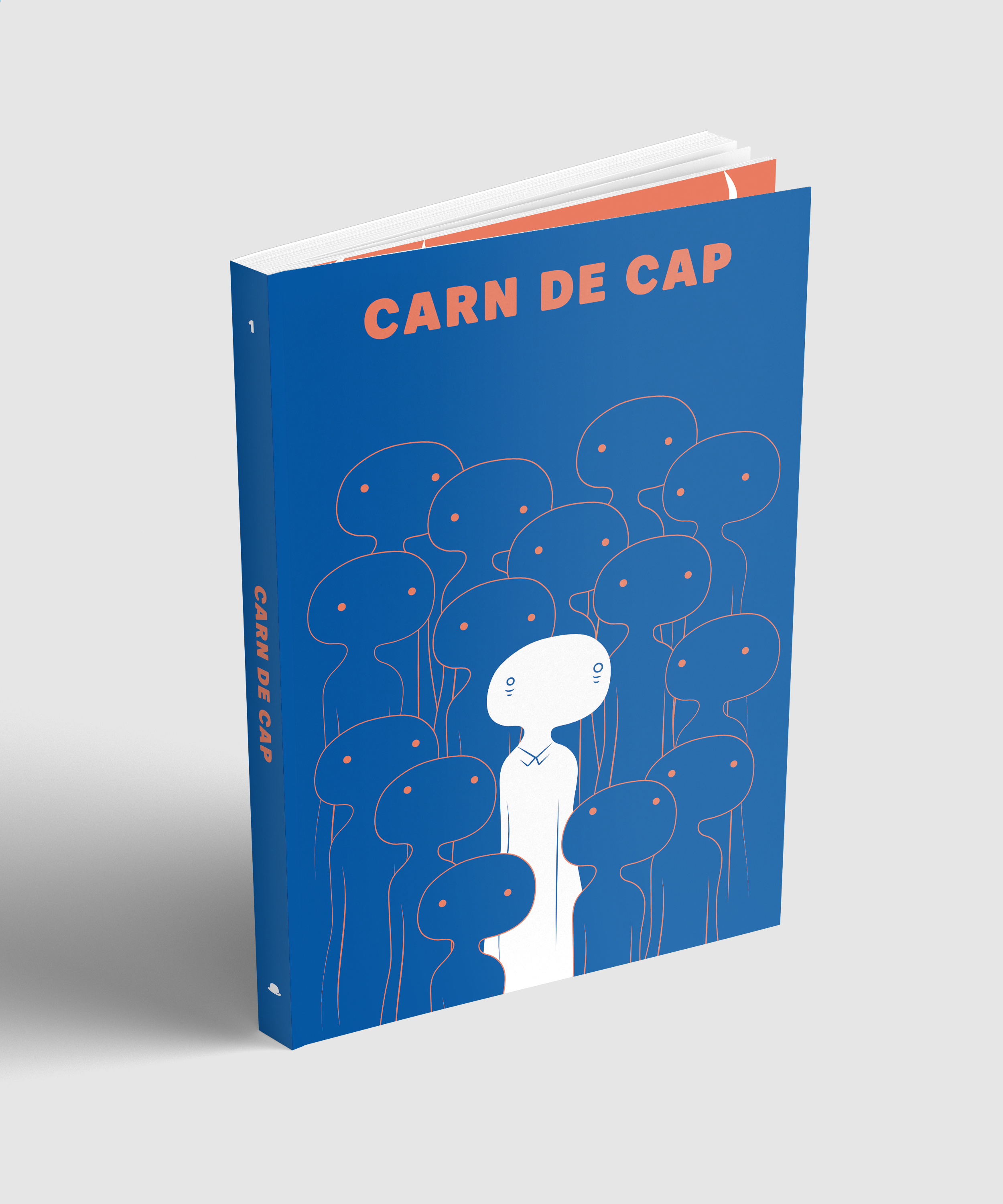 Cubierta o presentación editorial de Carn de cap 1