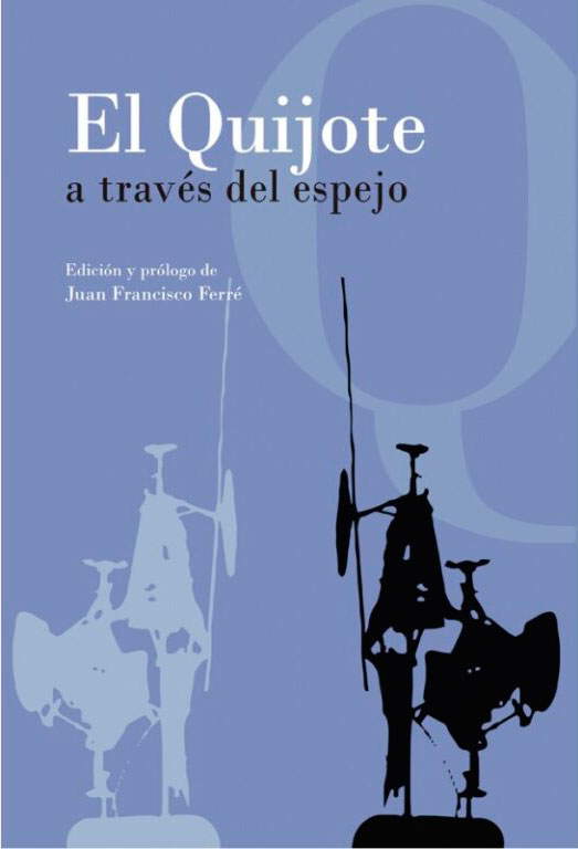 Cubierta o presentación editorial de El Quijote a través del espejo
